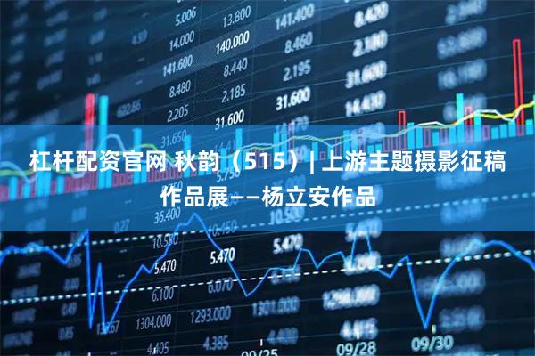 杠杆配资官网 秋韵（515）| 上游主题摄影征稿作品展——杨立安作品